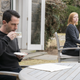 Jeremy Strong and Sarah Snook